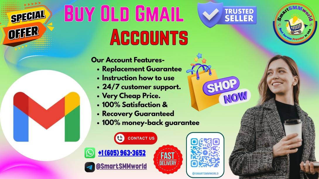 Safe and Easy Process to Buy Old Gmail Accounts 