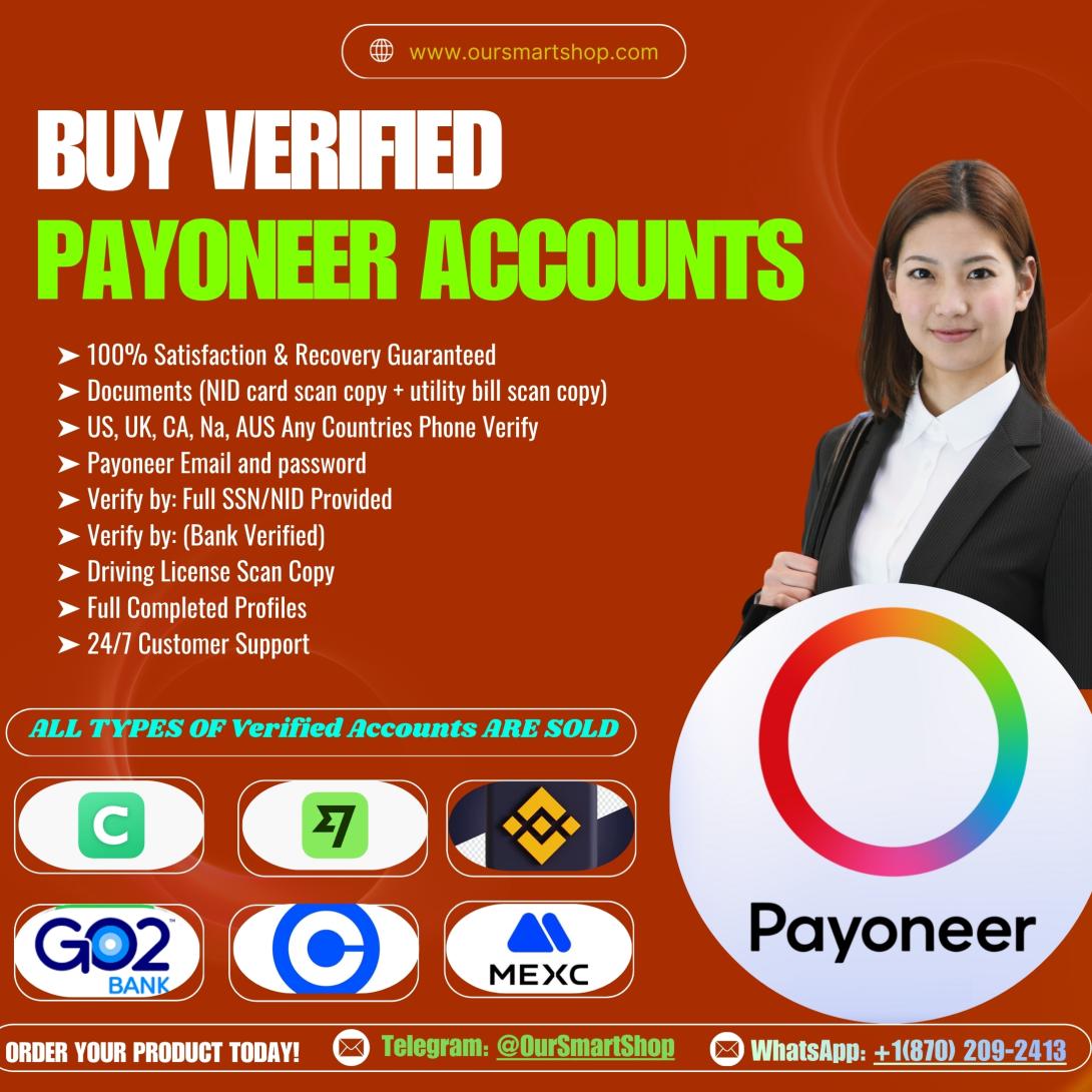 Buy Verified Payoneer Accounts