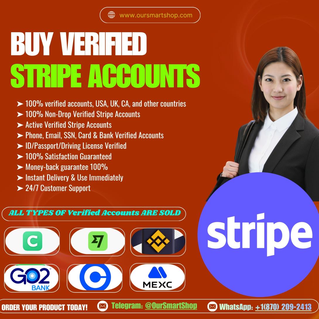 Buy Verified Stripe Accounts For online businesses, a reliable payment gateway is the backbone of success. Stripe stands out as one of the most trusted and widely used payment processors globally. However, for many entrepreneurs, especially those outside the US and UK, getting a Stripe account approved can be a frustrating and time-consuming process. This has led to a growing market for verified Stripe accounts. This article explores everything you need to know about buying verified Stripe accounts, from do