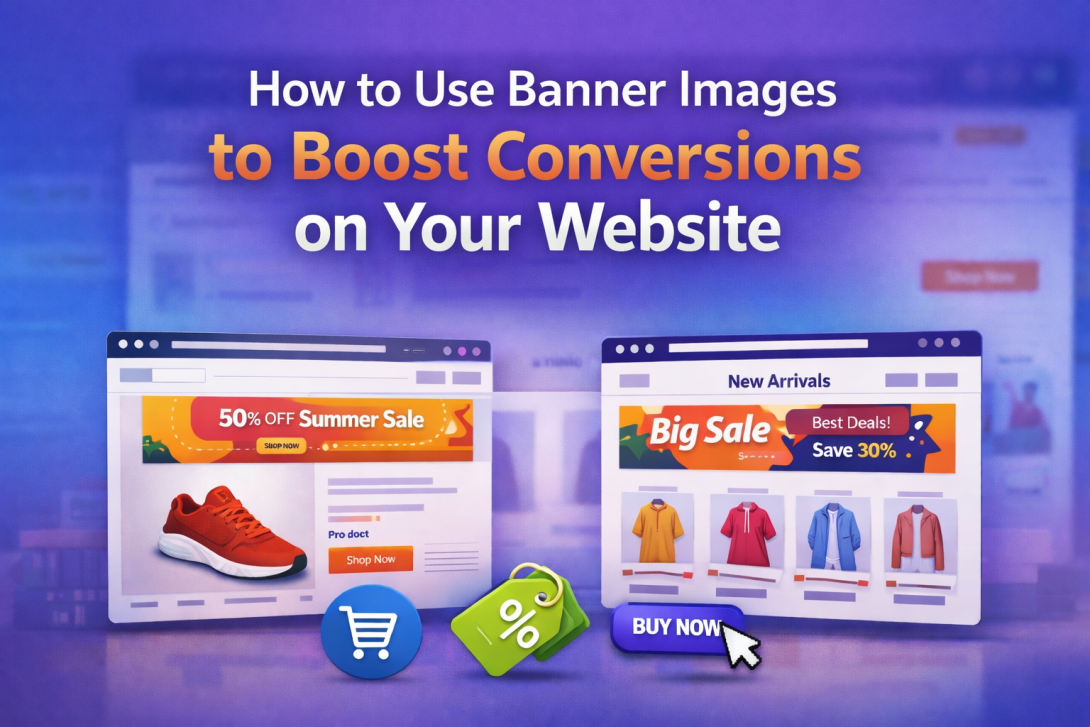 How to Use Banner Images to Boost Conversions on Your Website