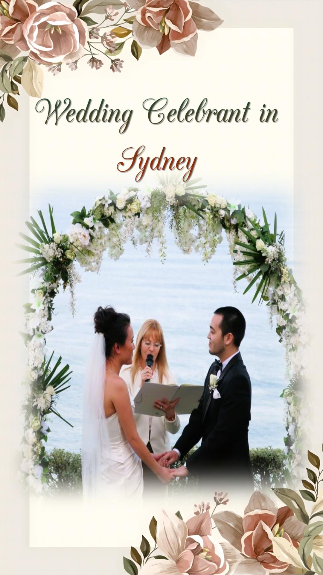 celebrant for weddings in Sydney