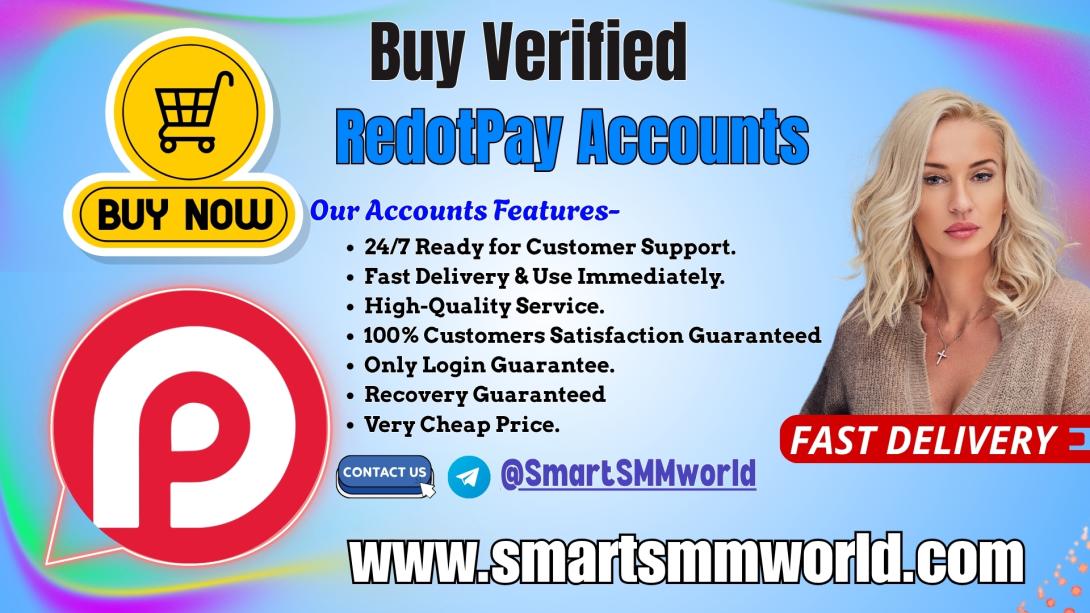 Buy Verified RedotPay Accounts in 2026: Trusted Site