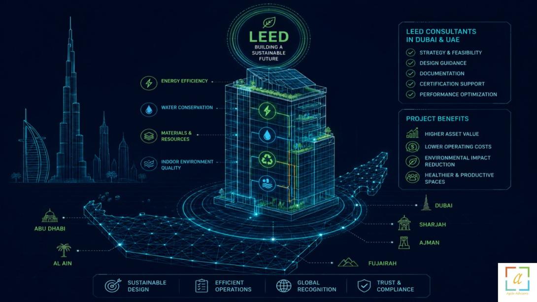 LEED consultants in Dubai, LEED services in Dubai, LEED services in UAE, LEED consulting UAE, Green building consultants Dubai, Sustainable building certification UAE, LEED certification Dubai, Environmental consulting UAE, Sustainable construction UAE, Green building advisory Dubai