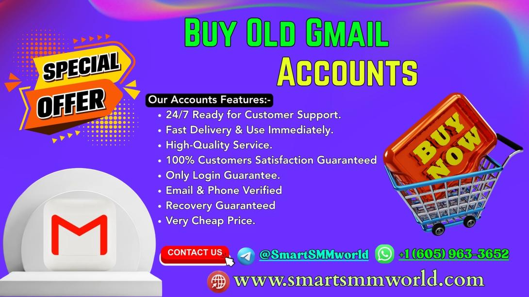 Which is the Best Place to Buy Old Gmail Accounts