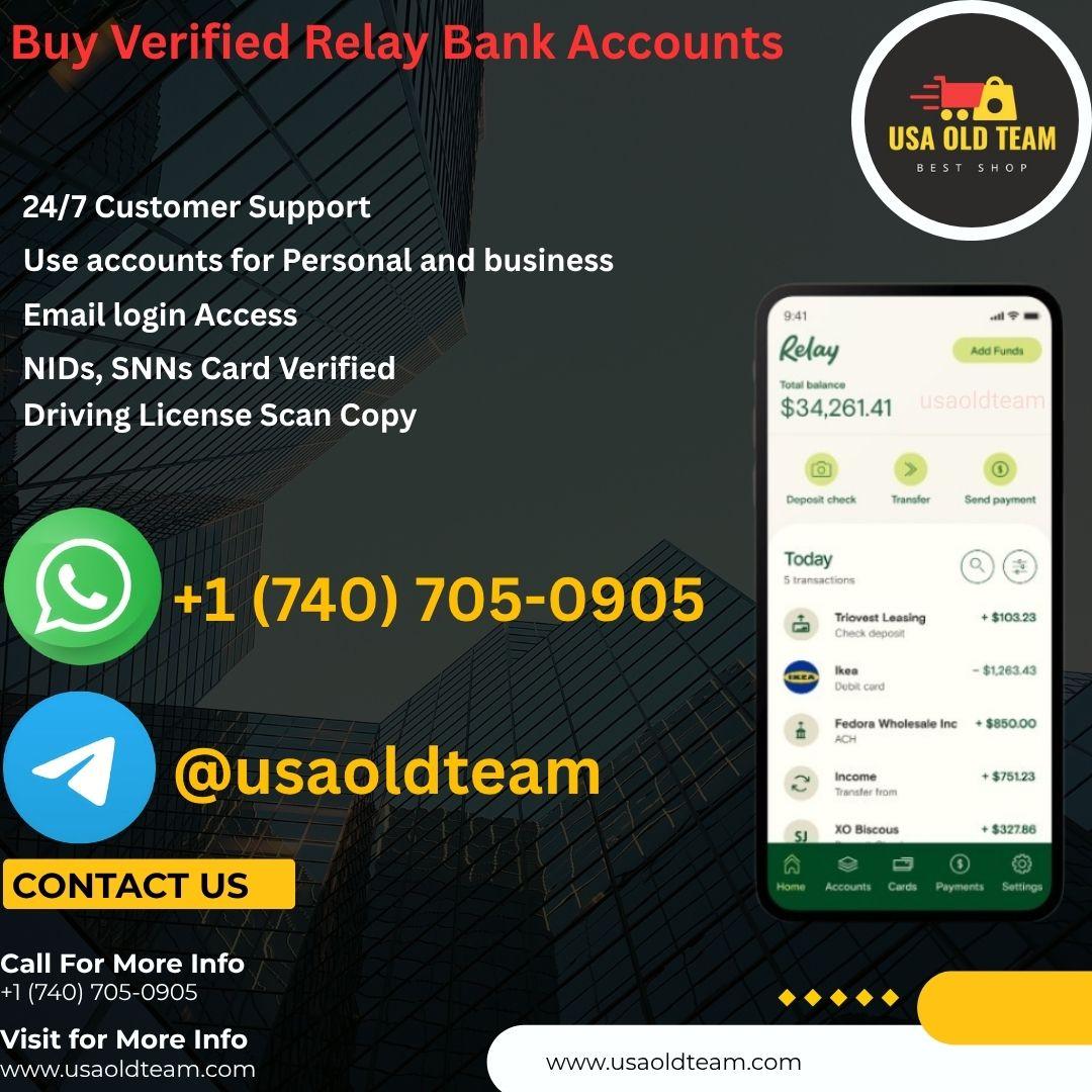 Buy Relay Bank Accounts