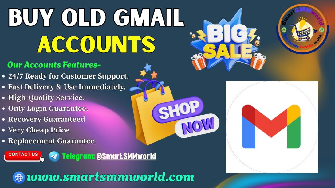 Safe and Easy Process to Buy Old Gmail Accounts 