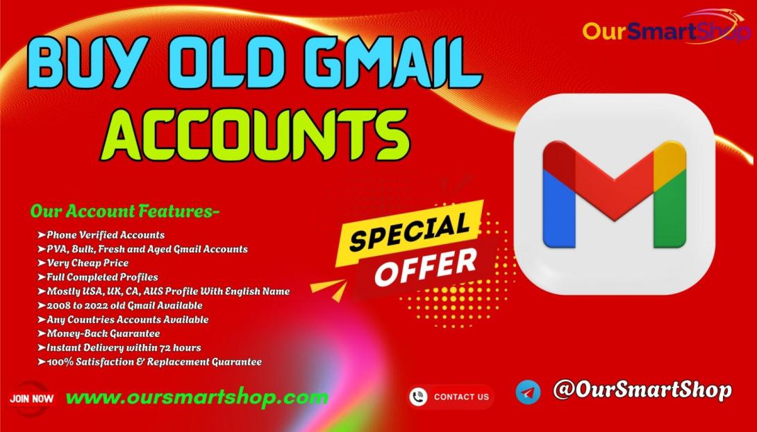 Buy Old Gmail Accounts