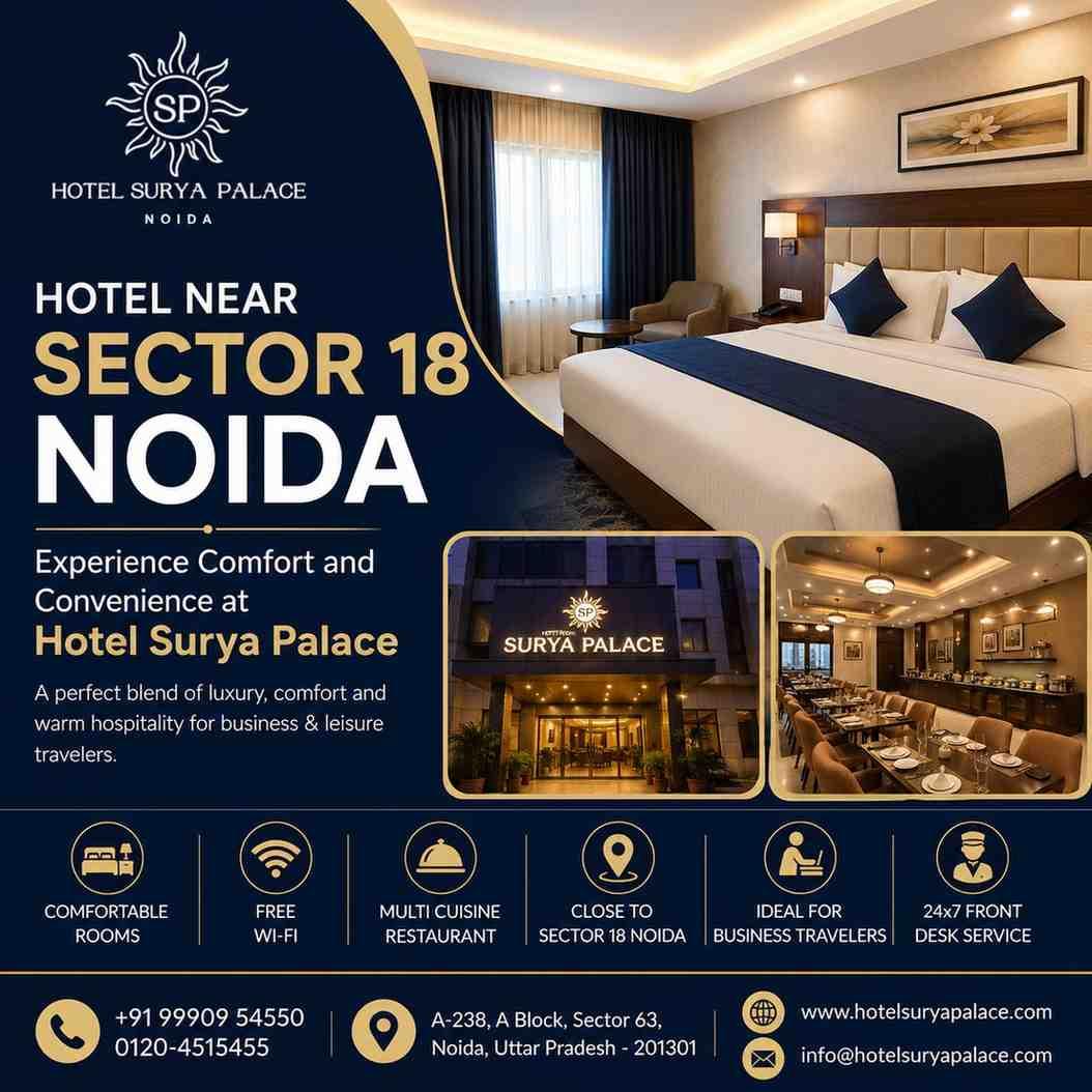 Hotel near Sector 18 Noida