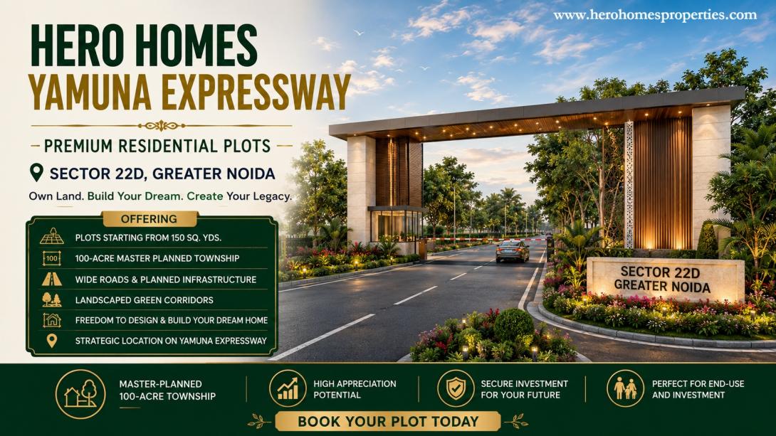 Hero Homes Plots Yamuna Expressway 