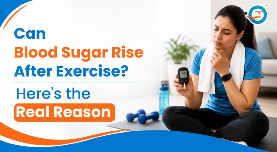 blood sugar after exercise