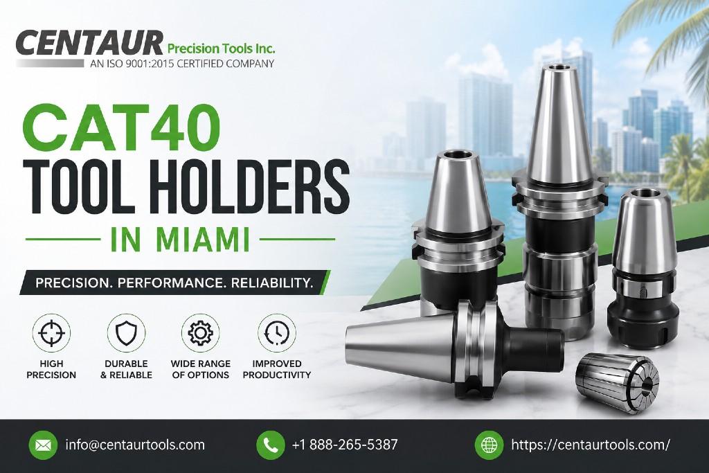 Cat40 Tool Holders in Miami, Cat40 Tool Holders