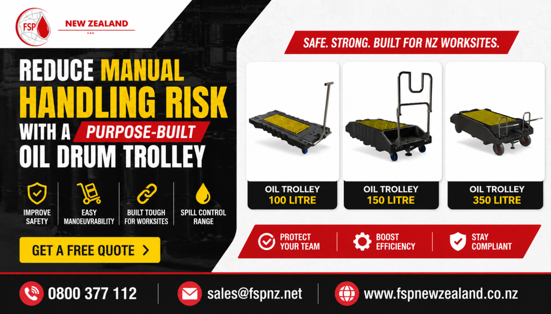 oil drum trolley