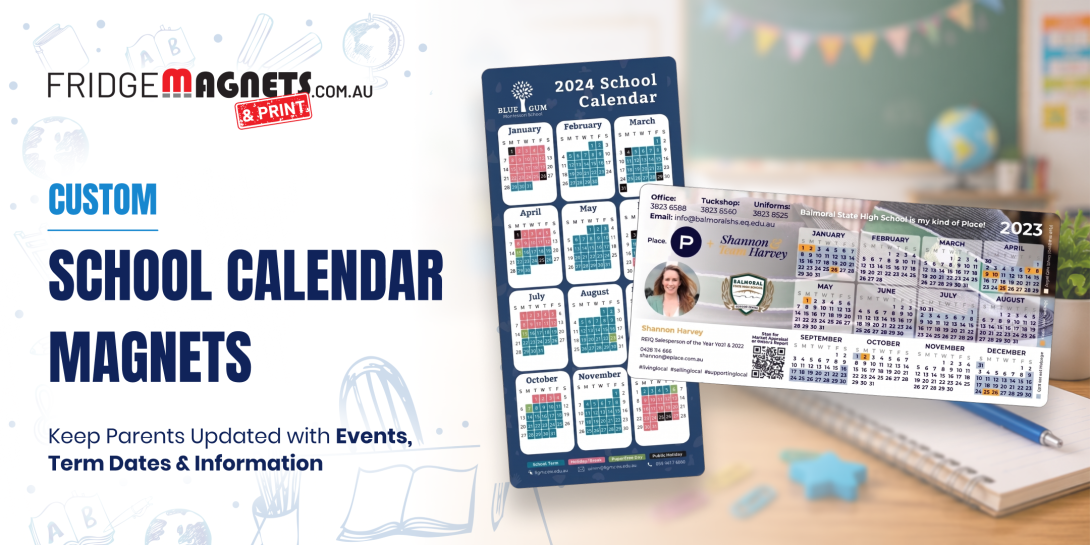 Custom School Calendar Magnets Australia