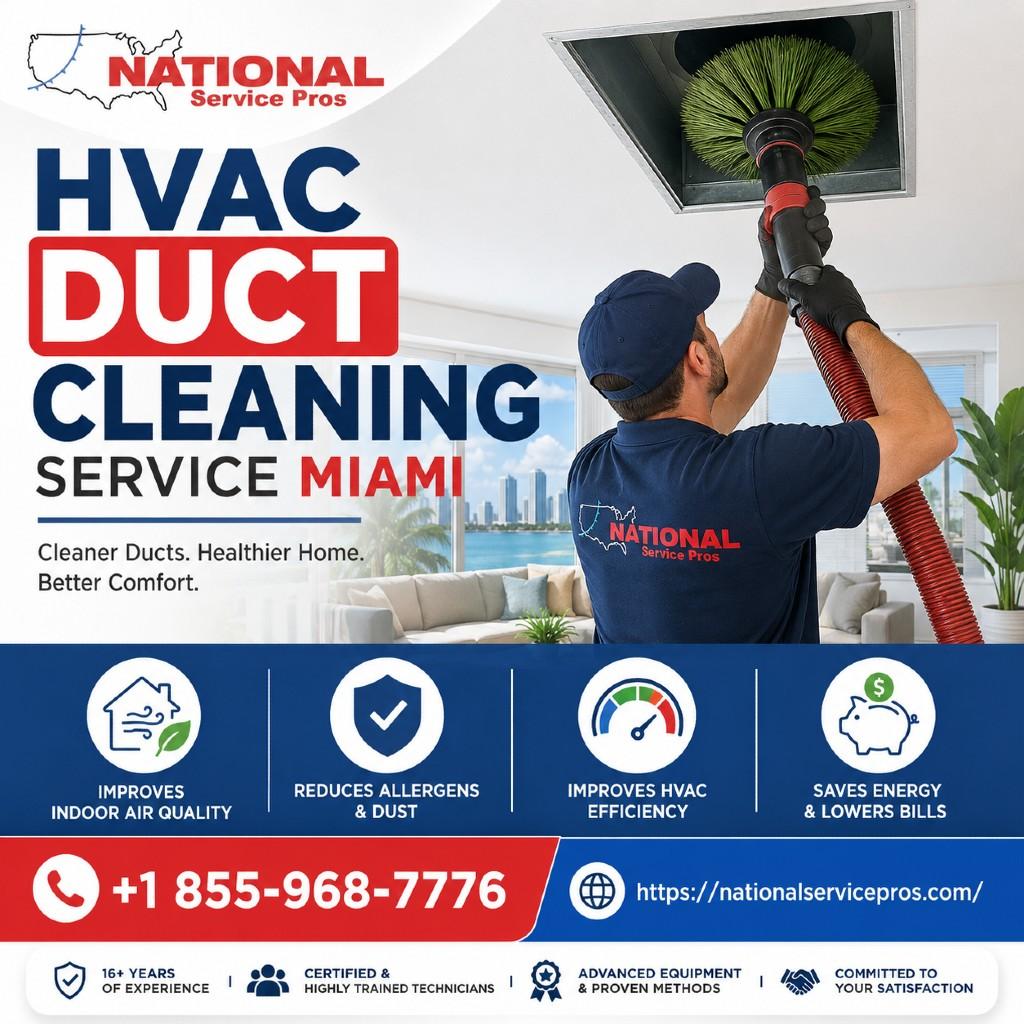 HVAC Duct Cleaning Service Miami,