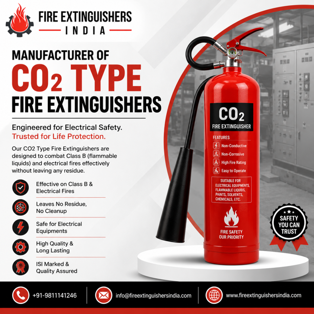 Manufacturer of CO2 Type Fire Extinguishers