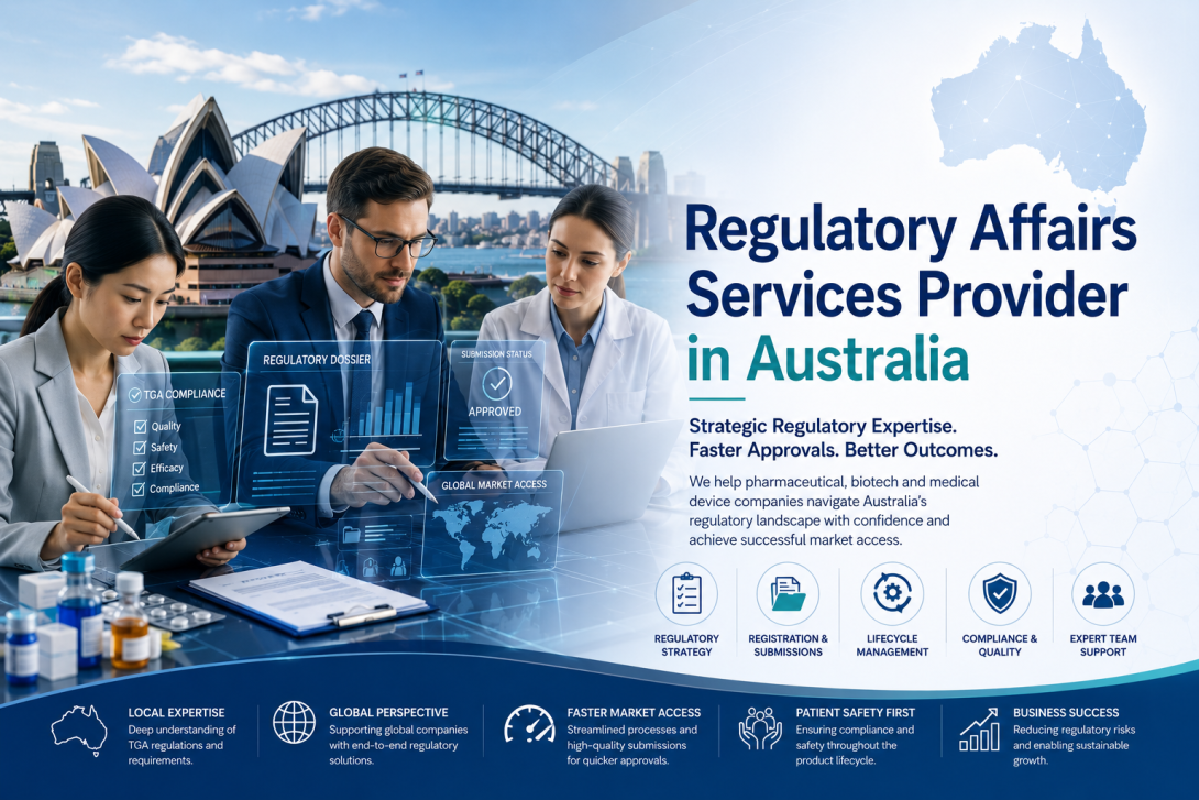Regulatory Affairs Services Provider in Australia