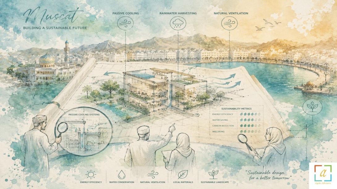 Discover how green building consultancy in Oman and expert green building consultants help organizations achieve sustainability goals, navigate new regulations like the Oman Building Code, and align with Vision 2040.