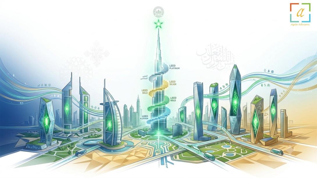 Dubai now mandates LEED Gold for new towers. Discover how professional LEED consultancy in Dubai and across the UAE helps developers achieve certification, reduce costs, and maximise asset value in 2026.