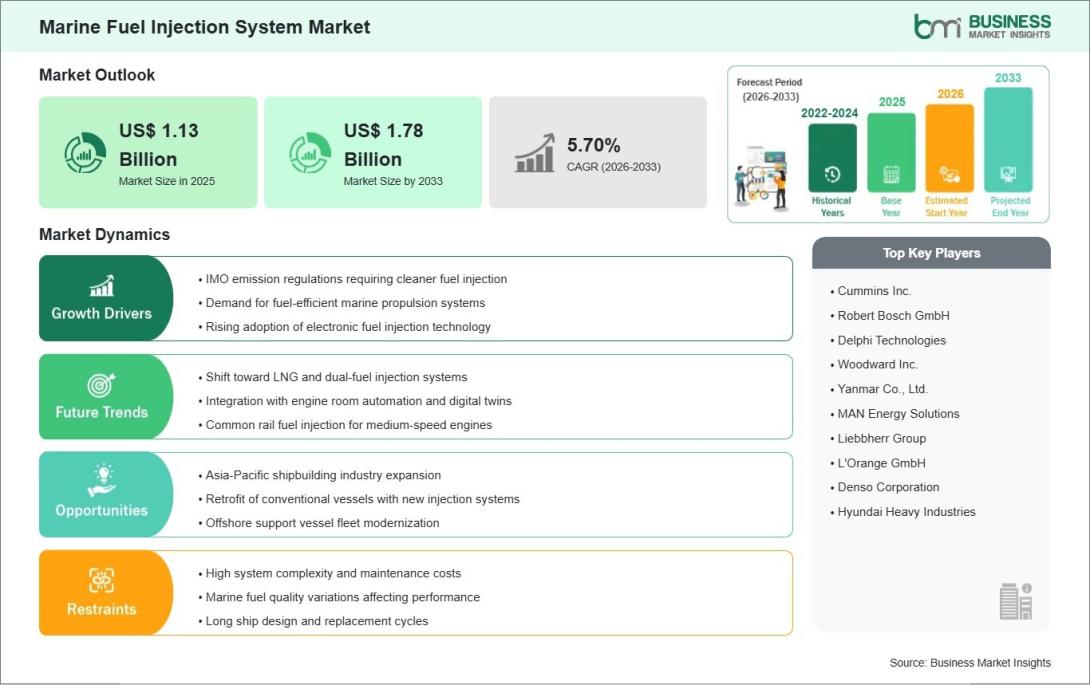 Marine Fuel Injection System Market