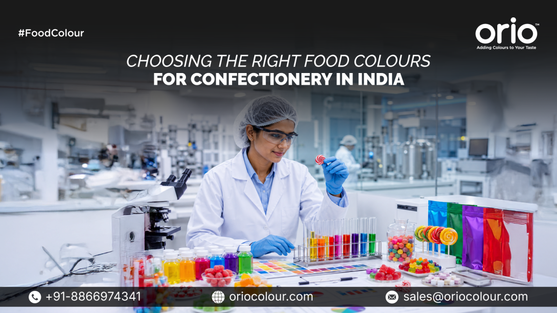 Food Colours for Confectionery in India 