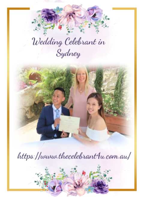 marriage celebrant for weddings in Sydney