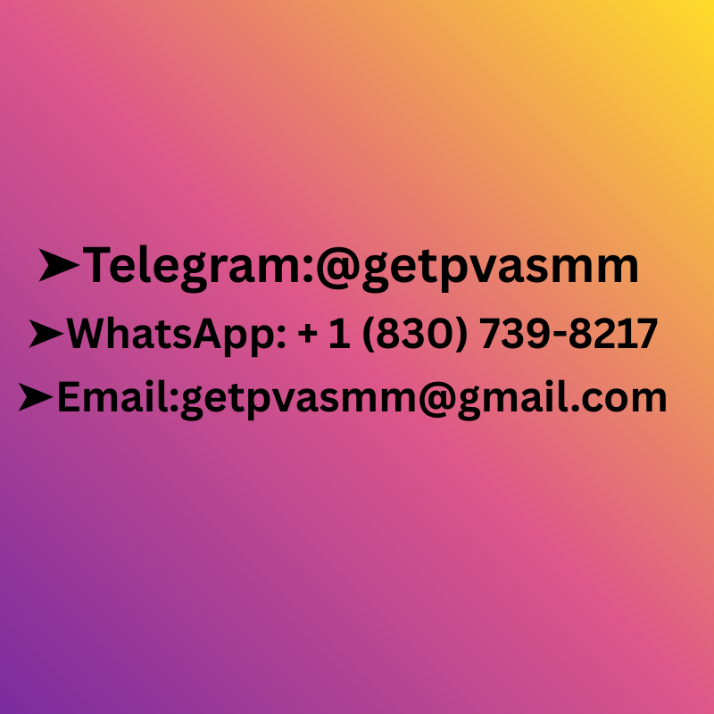 ➤Telegram: @getpvasmm