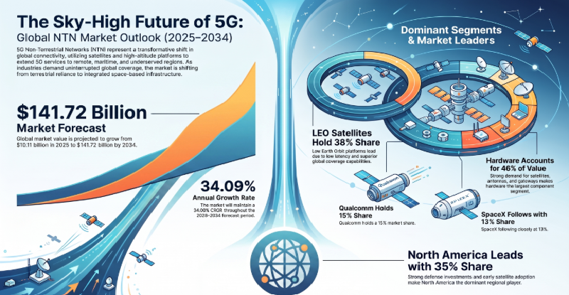 5G NTN, 5G NTN Industry, 5G NTN Market, 5G NTN Market Size, 5G NTN Market Share, 5G NTN Market Trends, 5G NTN Market Growth, 5G NTN Market Demand