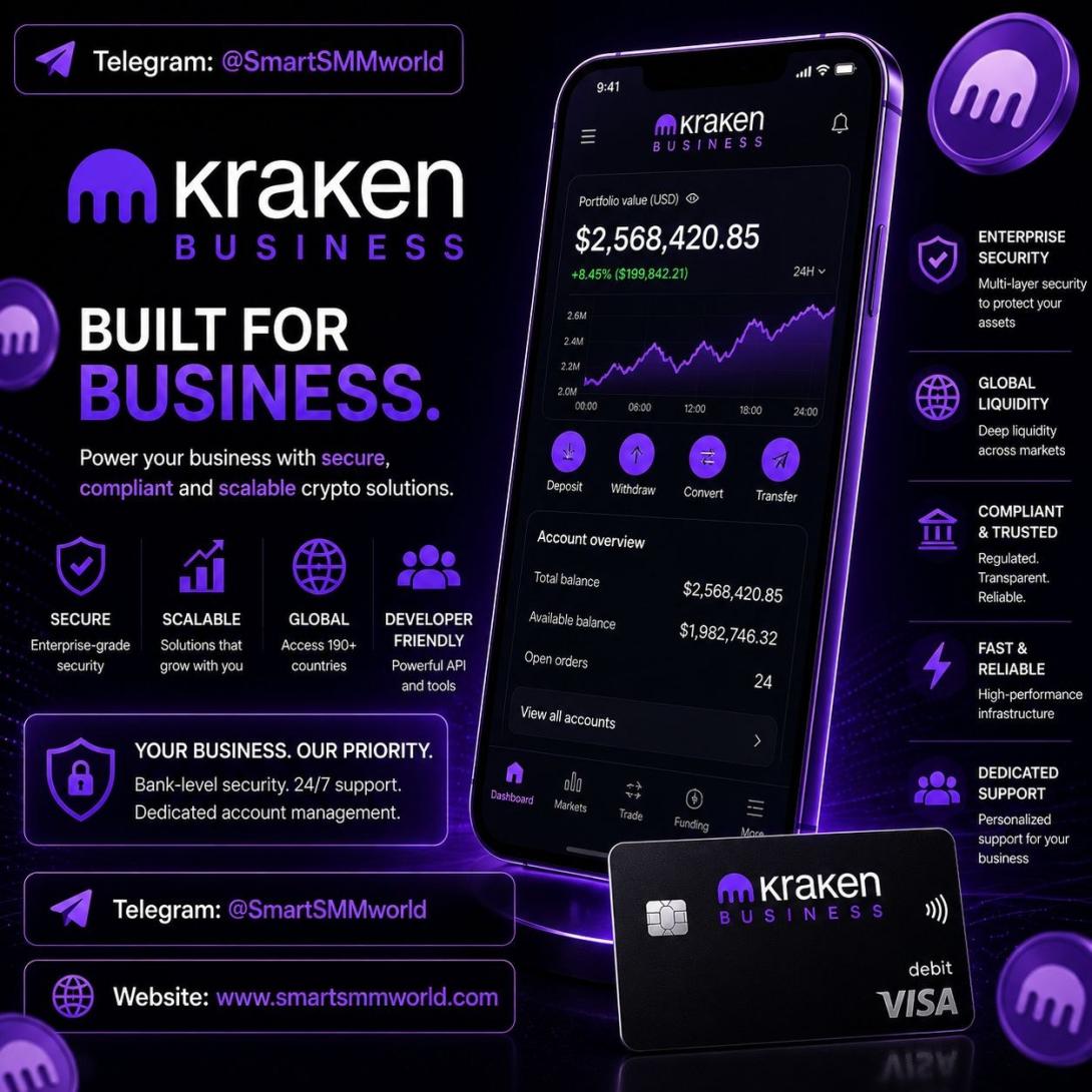 Buy Verified Kraken Business Accounts