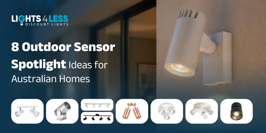 8 Outdoor Sensor Spotlight Ideas for Australian Homes