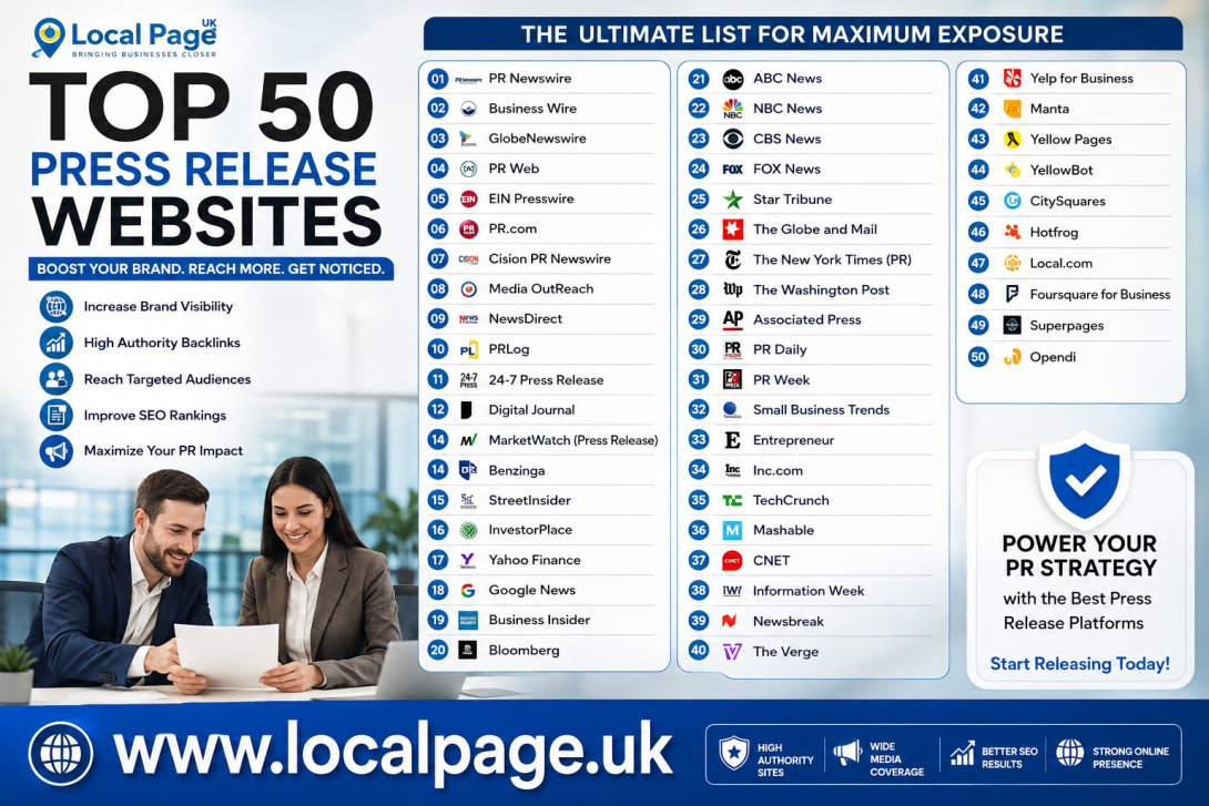 Local Page UK business directory helping UK businesses improve local SEO and online visibility.