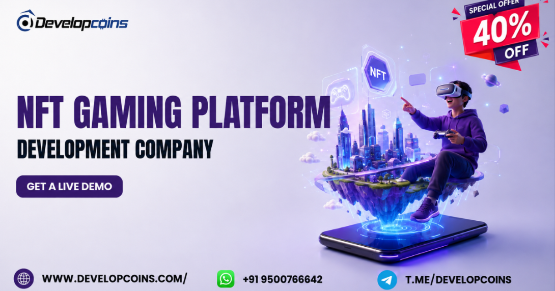 NFT Gaming Platform Development - Developcoins
