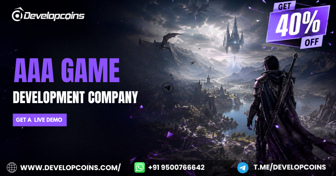 AAA Game Development - Developcoins