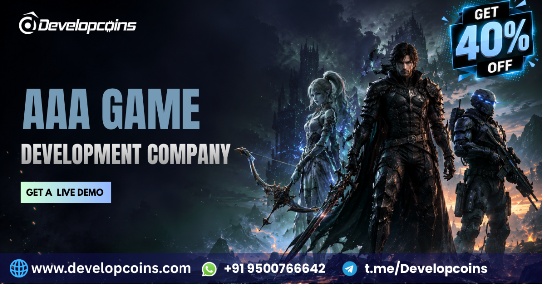 AAA Game Development Company - Developcoins