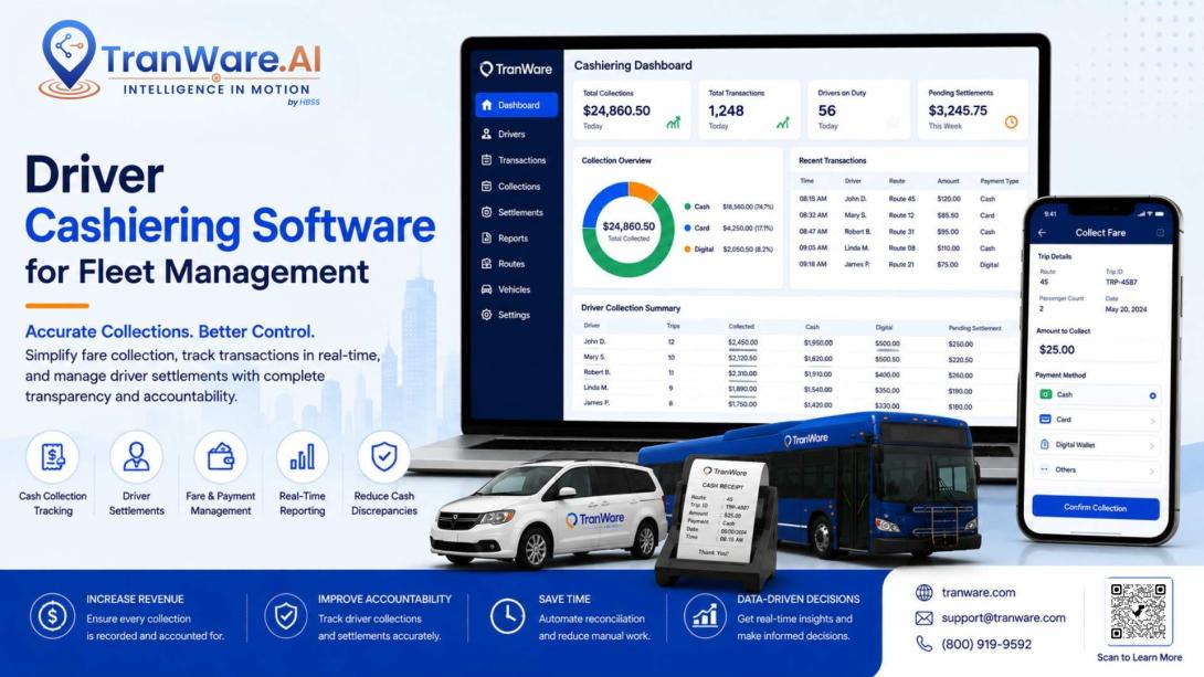 Driver Cashiering Software