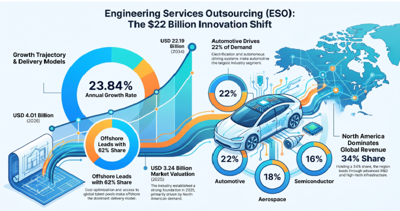 Engineering Services Outsourcing, Engineering Services Outsourcing Industry, Engineering Services Outsourcing Market, Engineering Services Outsourcing Market Size, Engineering Services Outsourcing Market Share, Engineering Services Outsourcing Market Trends, Engineering Services Outsourcing Market Growth, Engineering Services Outsourcing Market Demand