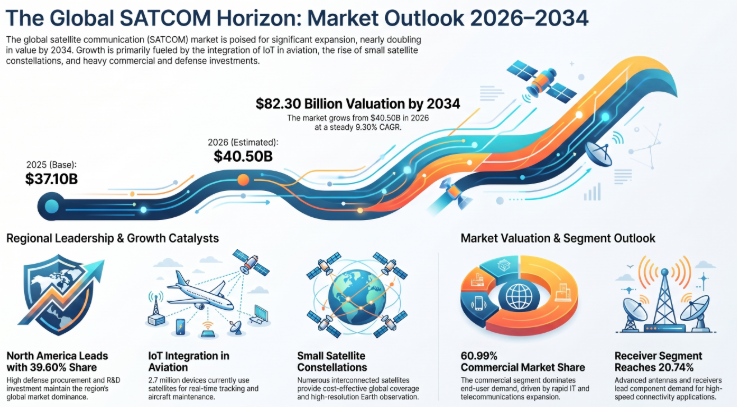 Satellite Communication, Satellite Communication Industry, Satellite Communication Market, Satellite Communication Market Size, Satellite Communication Market Share, Satellite Communication Market Trends, Satellite Communication Market Growth, Satellite Communication Market Demand