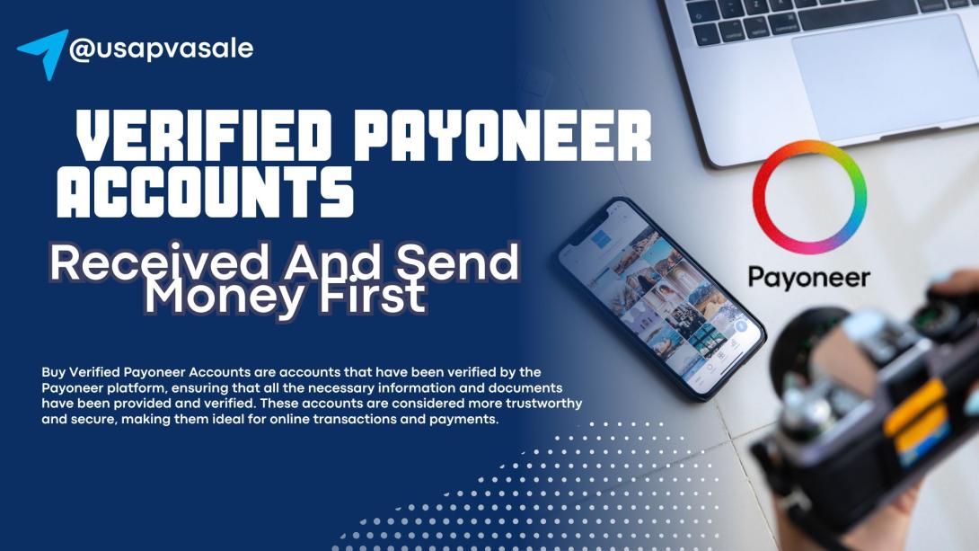 Get Verified Payoneer Accounts