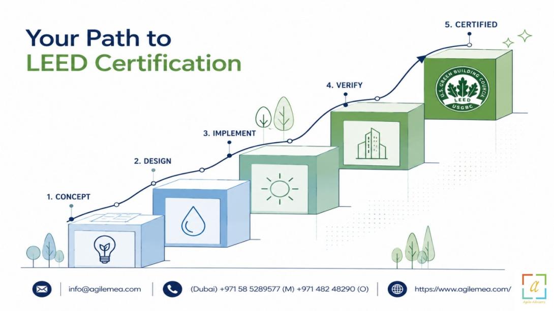 Accelerate your sustainability goals with premier LEED Consultancy in Dubai and UAE. Partner with expert LEED Consultants to achieve certification and maximize asset value.