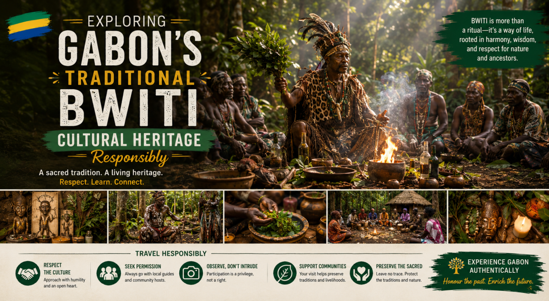 Exploring Gabon's Traditional Bwiti Cultural Heritage Responsibly