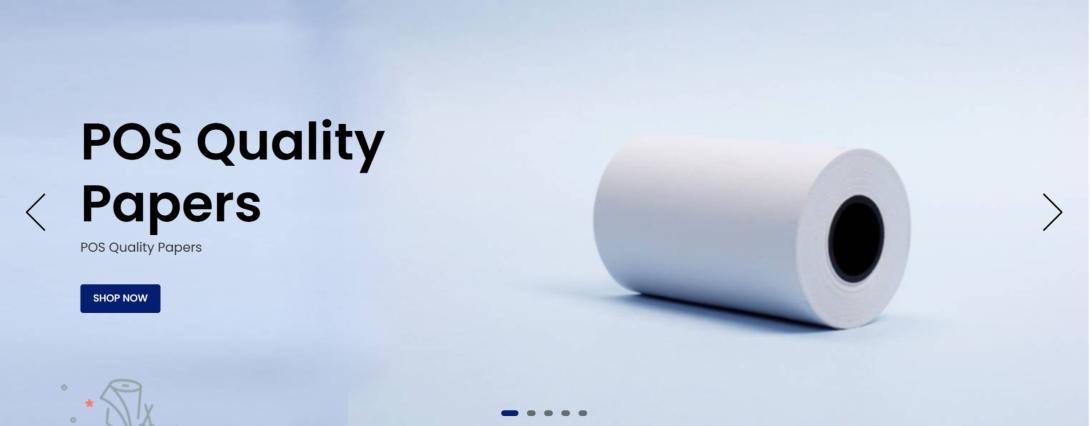 Credit card receipt paper rolls
