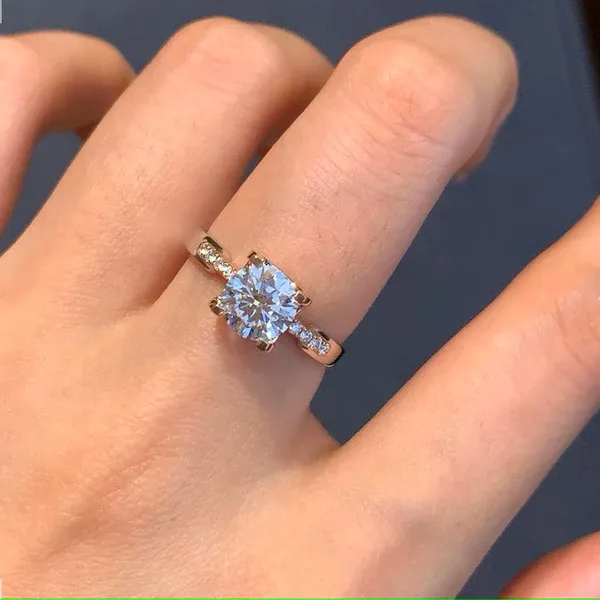 Lab Grown Diamond Two Tone Rings