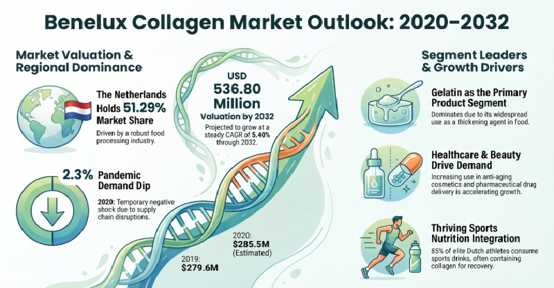 Benelux Collagen, Benelux Collagen Industry, Benelux Collagen Market, Benelux Collagen Market Size, Benelux Collagen Market Share, Benelux Collagen Market Trends, Benelux Collagen Market Growth, Benelux Collagen Market Demand