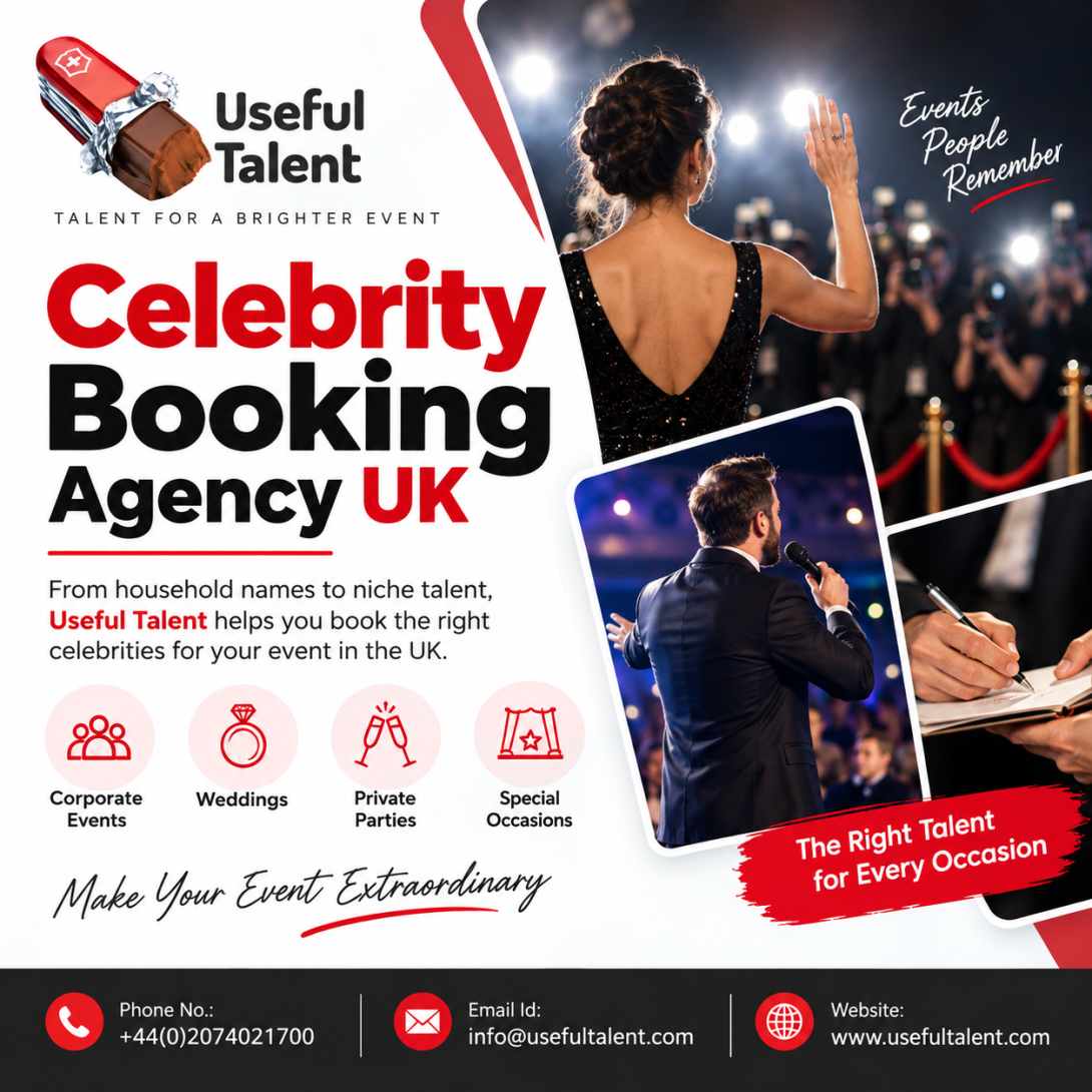 Celebrity Booking Agency UK