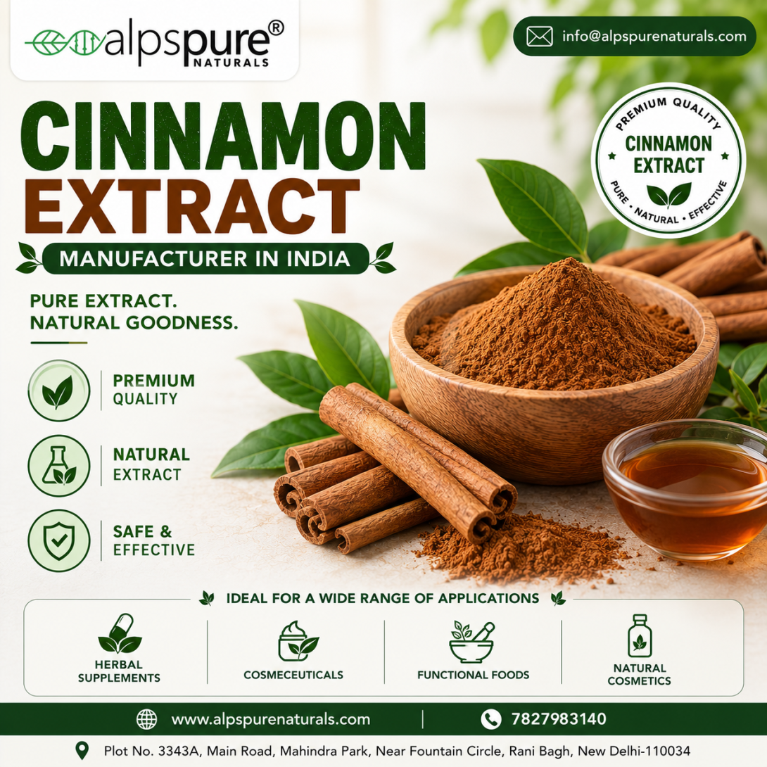 Cinnamon Extract Manufacturer in Delhi, Cinnamon Extract Supplier in India