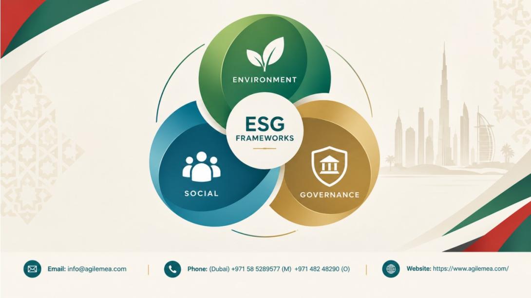 Navigate the complexities of UAE ESG reporting. This article explores the key ESG reporting frameworks and explains how an expert ESG consultant can help your business achieve compliance and strategic advantage.