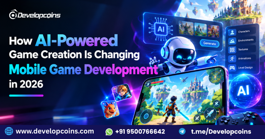 Mobile Game Development Company - Developcoins