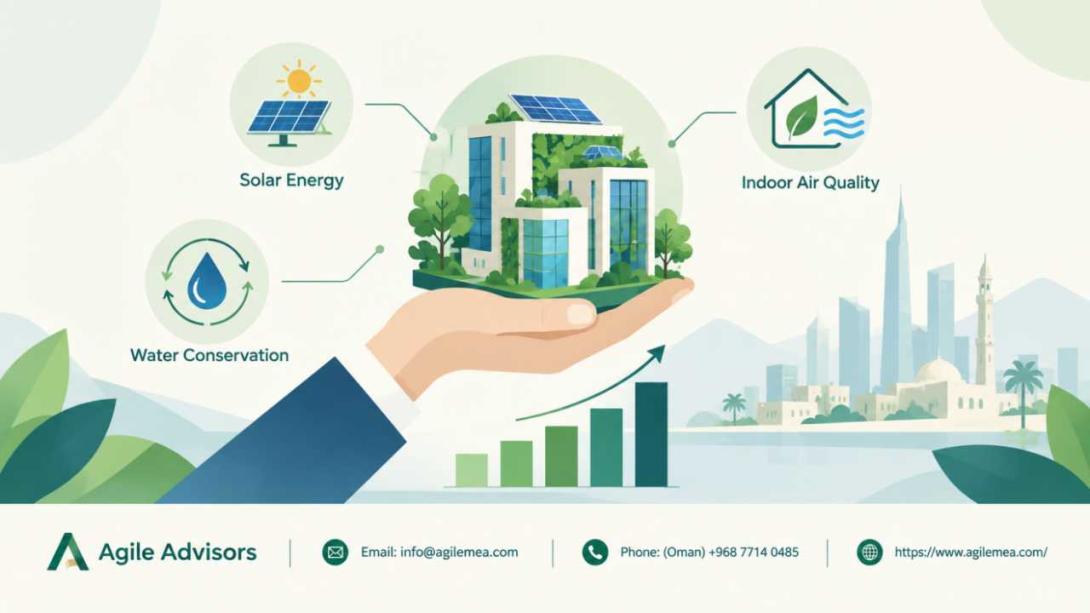  Learn how LEED Certification in OMAN can reduce costs and strengthen compliance. Discover how a skilled LEED Certification Consultant from Agile Advisors guides your project from registration to final approval.