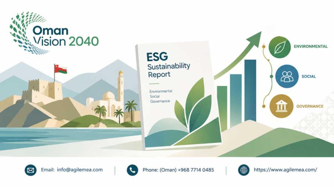 Discover how sustainability consultancy in Oman helps leaders meet Oman Vision 2040, strengthen compliance, and produce trusted sustainability reporting in Oman with expert guidance from Agile Advisors for resilient business continuity.