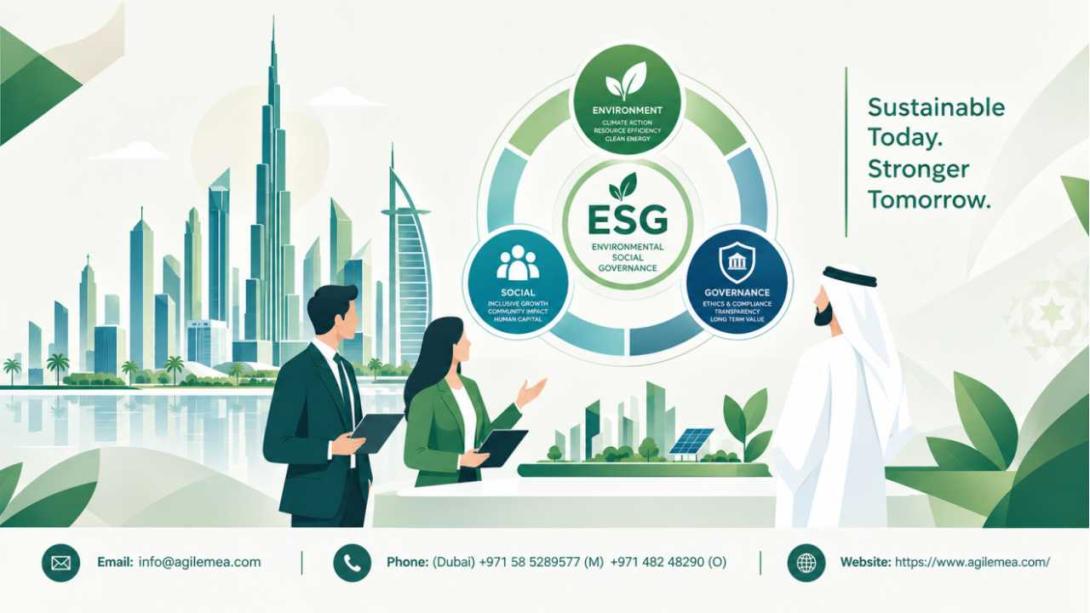 Discover how a sustainability consultant in Oman helps organizations meet Oman Vision 2040 goals. Learn about sustainability reporting in Oman and expert consultancy services from Agile Advisors.
