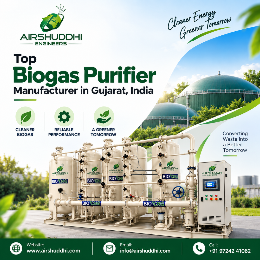 Biogas Purification Plant Manufacturer in India